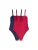 The Set Badpak  marine / rood