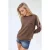 Dames-sweatshirt met ronde hals