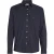 Calvin Klein Heren Microprint Poplin Slim Fit Langarmshirt (Blauw)