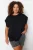 Trendyol Curve Dames Zwart Effen Mouwloos Relaxed fit Grote maten Blouses