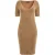 GUESS  Eco Alice Ss V Neck Swea Nude Sand