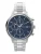 TIMEX Analoog horloge ‘Chicago’  marine / zilver