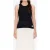 Bimba y Lola Black Fitted Knit Top