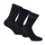Lee Dames Katoenmix Enkel Sokken (Pak van 3) (Blauw)