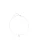 Hey Happiness Ketting ‘Letter V’  zilver