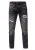 Jeansbroek “ODAR” destroyed regular fit stretch