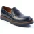 Base London Sid Leer Heren Navy Instappers