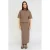 Moscow maxi rok – taupe