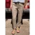 Street One Studio Dames Slim Leg joggingbroek in cupro touch kwaliteit in Beige