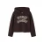 NAME IT KIDS oversized hoodie – donkerbruin