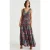 We Fashion Dress Maxi Multi-coloured