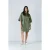 Oversized kaki jurk