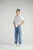 ONLY & SONS JUNIOR loose fit jeans light blue denim