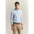 GANT Classic Cotton Half Zip Fresh Blue