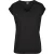 Urban Classics Dames/Dames Verlengd Schouder T-Shirt (Zwart)