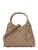 GUESS Handtas ‘MERIDIAN II’  lichtbruin