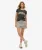 Athletic Essentials Short met Print Grey