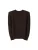 GOBI Cashmere Trui ‘Sculpted-Shoulder Cashmere Sweater’  donkerbruin