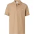 Burberry Branded Circle Logo Camel Beige Polo Shirt