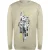 Cavalli Class Splintered Tiger Logo Beige Sweatshirt