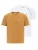 Moxx Paris Shirt  camel / zwart / wit