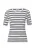 COMMA Shirt  zwart / wit