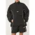 FILA Casano Oversized Contrast Piping Anorak Black