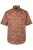 JP1880 Overhemd  cognac / donkerbruin
