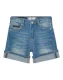 Cuff Denim Shorts