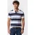 GANT Multistripe Ss Polo Evening Blue