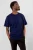 Oversized T-shirt – Kobaltblauw