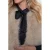 Geisha teddy gilet taupe