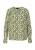 s.Oliver BLACK LABEL Blouse  olijfgroen / offwhite