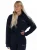 Divina Sweatshirt ‘Comfy’  navy / wit