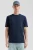 Q/S by s.Oliver regular T-shirt donkerblauw