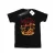 Disney Jongens Mulan Mushu Draak Vuur T-Shirt (Zwart)