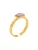 Heideman Ring ‘Nomin’  goud / lila