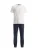Dagi Pyjama lang  navy / wit