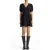 Scotch & Soda Mini Wrap Dress Evening Black