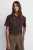 Dames Katoenen Crew Neck T-Shirt