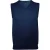 SOLS Unisex volwassen heren gebreid mouwloos sweatvest (Marine)