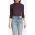 Scotch & Soda Long Sleeve Mock Neck Plum Perfect
