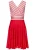 LASCANA Zomerjurk  rood / wit