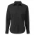 Premier Dames/Dames Shirt Met Lange Mouwen (Zwart)
