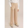 WE Fashion straight palazzo broek beige