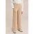 WE Fashion straight palazzo broek beige