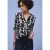 Street One Dames Shirt met patroon in Blauw