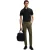Boss Heren-poloshirt met geborduurd Paddy-logo, regular fit (Zwart)