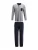 CECEBA Pyjama lang  marine / navy / offwhite