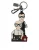 Dolce & Gabbana Leren Dominico Stefano #DGFAMILY Logo Badge Sleutelhanger